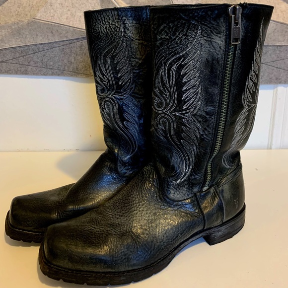 Frye Moto Boots